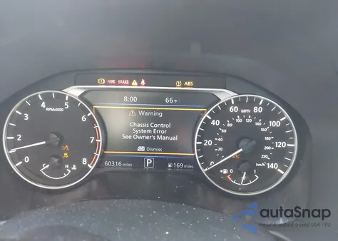 2022 Nissan Altima Platinum Intelligent Awd z USA, uszkodzony, nr VIN 1N4BL4FW9NN301059